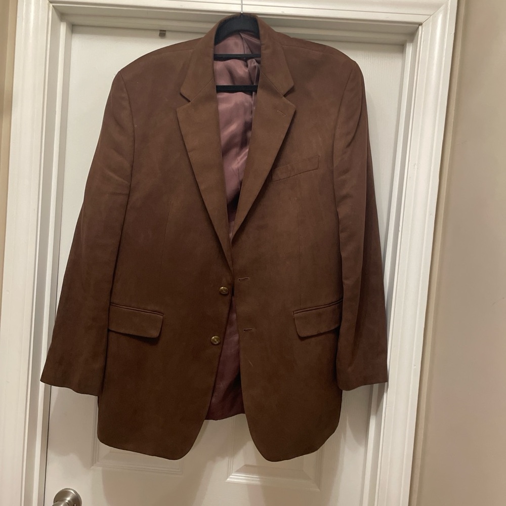 Men's Chaps Brown Blazer.  Size men’s 44